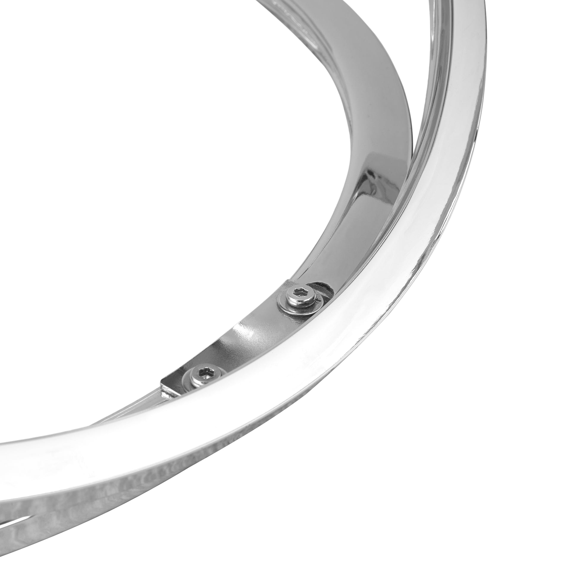 Modern Side Table with Tempered Glass