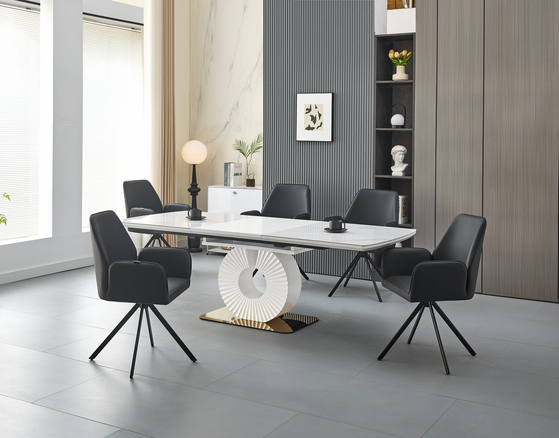 Sintered stone dining table